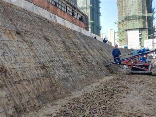 崂山建筑边坡支护