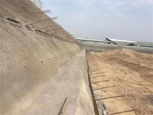 崂山河道边坡加固